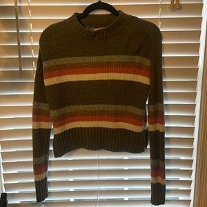 women’s striped sweater